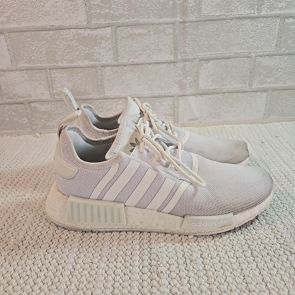 Adidas Originals NMD R1 Prime Blue Women’s White Shoes Size 9 GX8313 - Picture 4 of 13